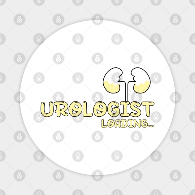 Urologist Yellow Kidney Magnet by MedicineIsHard